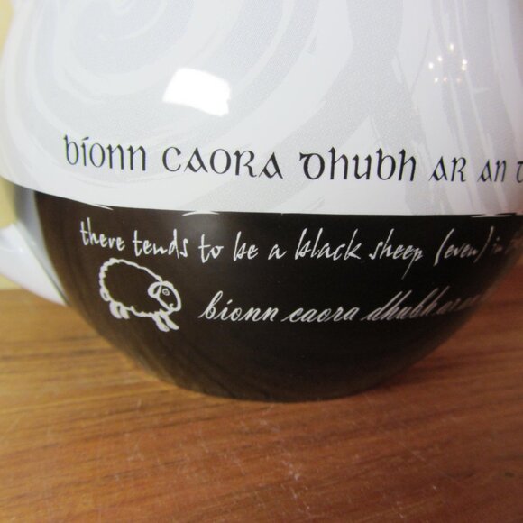 john hinde irish proverbs tea pot 4+ cups (W3976) - Picture 4 of 13